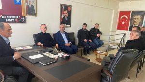 Cide İlçe Başkanı ve Yönetimi Ziyareti